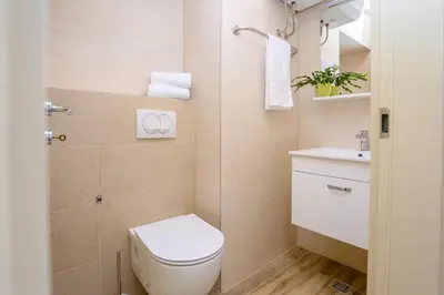 Kupaonica u objektu Apartment Dvor