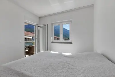 Krevet ili kreveti u jedinici u objektu Seaview Apartment Ella