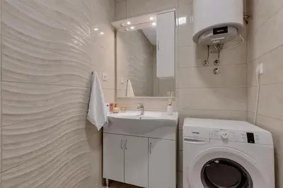 Kupaonica u objektu Seaview Apartment Ella