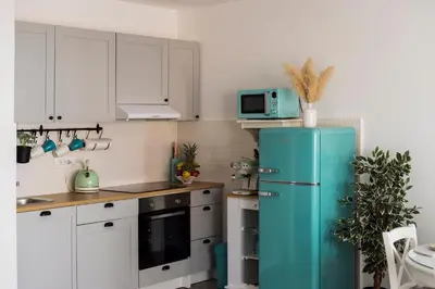 Kuhinja ili čajna kuhinja u objektu Apartman HILL