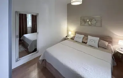 Krevet ili kreveti u jedinici u objektu 1 Bedroom Gorgeous Apartment In Jesenice