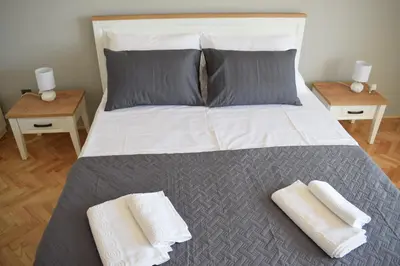 Krevet ili kreveti u jedinici u objektu Apartman Oneum