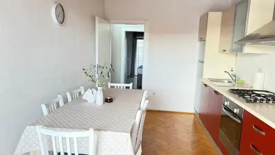 Kuhinja ili čajna kuhinja u objektu Apartment Kuba Makarska