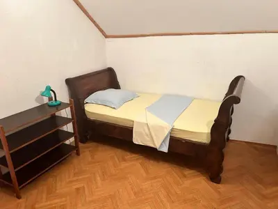 Krevet ili kreveti u jedinici u objektu maison ancienne sur l ile de Brac