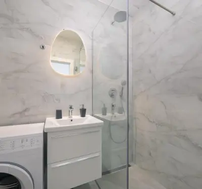 Kupaonica u objektu Apartments Paladin