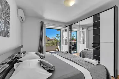 Krevet ili kreveti u jedinici u objektu Apartment Ivo Makarska