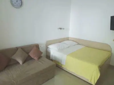 Krevet ili kreveti u jedinici u objektu STUDIO APARTMENTS BaskaH2O