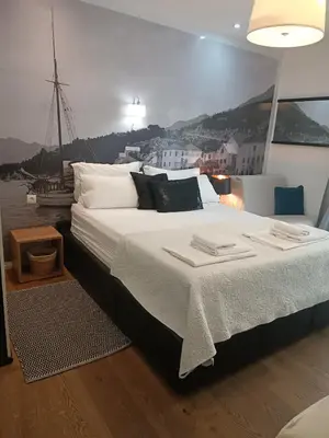 Krevet ili kreveti u jedinici u objektu Old port