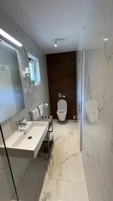 Kupaonica u objektu villa petar apartment a4 with terrace