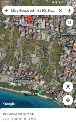 Tlocrt objekta Apartment D&D Stobreč - Split