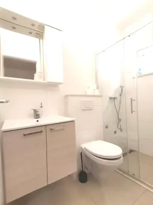 Kupaonica u objektu 1 bedroom/terrace - Makarska riviera Promajna