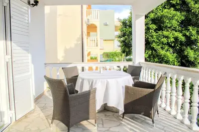 Balkon ili terasa u objektu 1 bedroom/terrace - Makarska riviera Promajna