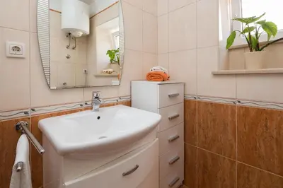 Kupaonica u objektu Nona Guesthouse - Charme Holidays