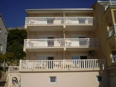 Balkon ili terasa u objektu Apartment in Duce with sea view, balcony, air conditioning, WiFi 5060-4