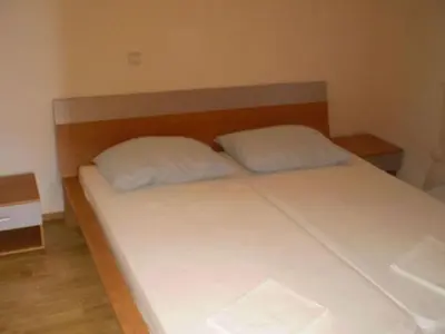 Krevet ili kreveti u jedinici u objektu Apartment in Duce with sea view, balcony, air conditioning, WiFi 5060-4