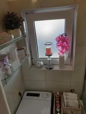 Kupaonica u objektu Apartment in Duce with sea view, terrace, air conditioning, WiFi 5063-1