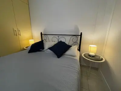 Krevet ili kreveti u jedinici u objektu Apartments Jugo i bura