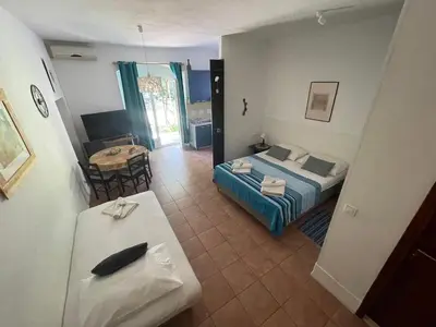 Krevet ili kreveti u jedinici u objektu Apartments Jugo i bura