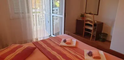 Krevet ili kreveti u jedinici u objektu Big Blue Hvar