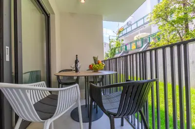Balkon ili terasa u objektu Villa Braga a3