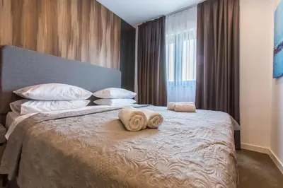 Krevet ili kreveti u jedinici u objektu Villa Braga a5