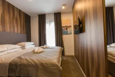 Krevet ili kreveti u jedinici u objektu Villa Braga a6