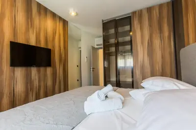 Krevet ili kreveti u jedinici u objektu Villa Braga a9