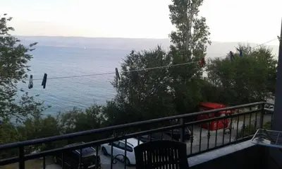 Tlocrt objekta Apartment in Duce with sea view, terrace, air conditioning, W-LAN 5064-1