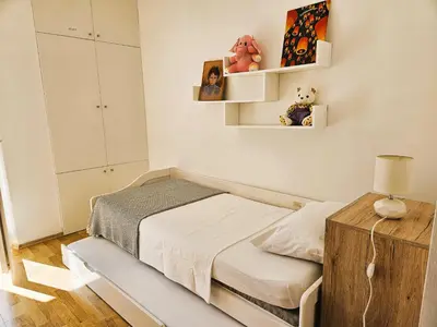 Krevet ili kreveti u jedinici u objektu Apartment Nedo with Sea View
