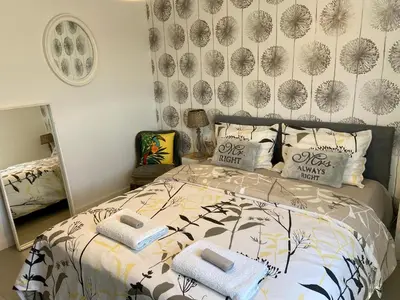 Krevet ili kreveti u jedinici u objektu New Hope Makarska
