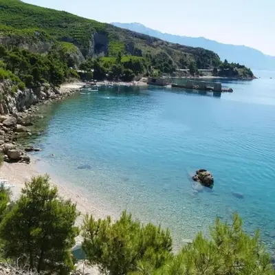 Studio apartment in Lokva Rogoznica with sea view