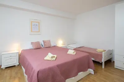 Krevet ili kreveti u jedinici u objektu Apartments Roža
