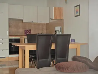 Kuhinja ili čajna kuhinja u objektu Apartment in Povlja with sea view, terrace, air conditioning, WiFi 3419-1