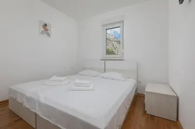 Krevet ili kreveti u jedinici u objektu The View Makarska Apartment NH