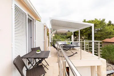 Balkon ili terasa u objektu Villa Stipe