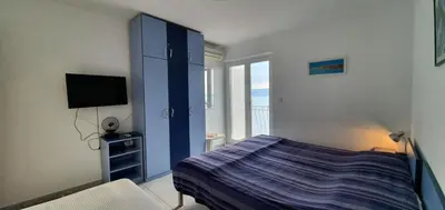 Krevet ili kreveti u jedinici u objektu 205 Mata, 80m vom Strand