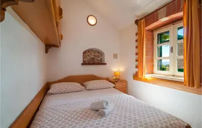 Krevet ili kreveti u jedinici u objektu Pet Friendly Home In Selca