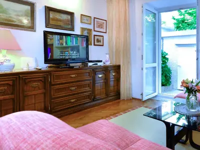 TV i/ili zabavni centar u objektu Holiday Home Stara Lipa