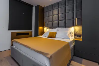 Krevet ili kreveti u jedinici u objektu Lux Apartments Marko