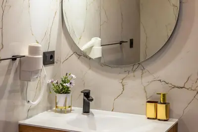 Kupaonica u objektu Lux Apartments Marko