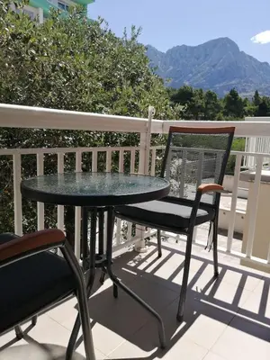 Pogled na planine ili pogled na planine iz apartmana