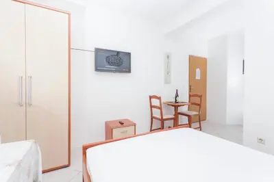 Krevet ili kreveti u jedinici u objektu APARTMAN BIOKOVO