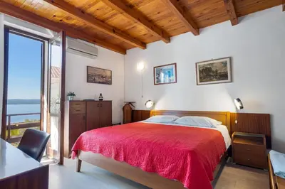 Krevet ili kreveti u jedinici u objektu Villa Rustica Apartment