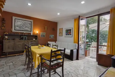 Kuhinja ili čajna kuhinja u objektu Villa Rustica Apartment