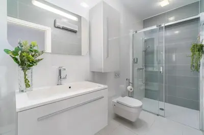 Tlocrt objekta Seaview Villa MaToLi with heated 50sqm pool and 4 bedrooms, close to Split