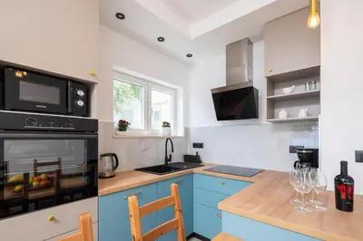 Kuhinja ili čajna kuhinja u objektu Apartments Tomas