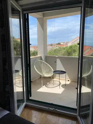Balkon ili terasa u objektu Apartment Bol A6 with Pool from 45 EUR per Person