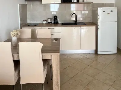 Kuhinja ili čajna kuhinja u objektu Apartments Dobrila