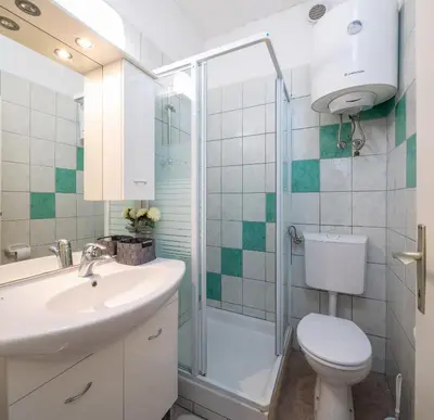 Kupaonica u objektu Holiday Residence Mirabella