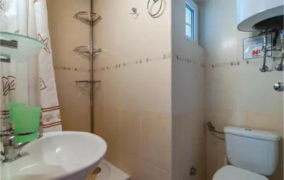 Kupaonica u objektu Holiday Home Uvala Lovrecina - Veli Brig V
